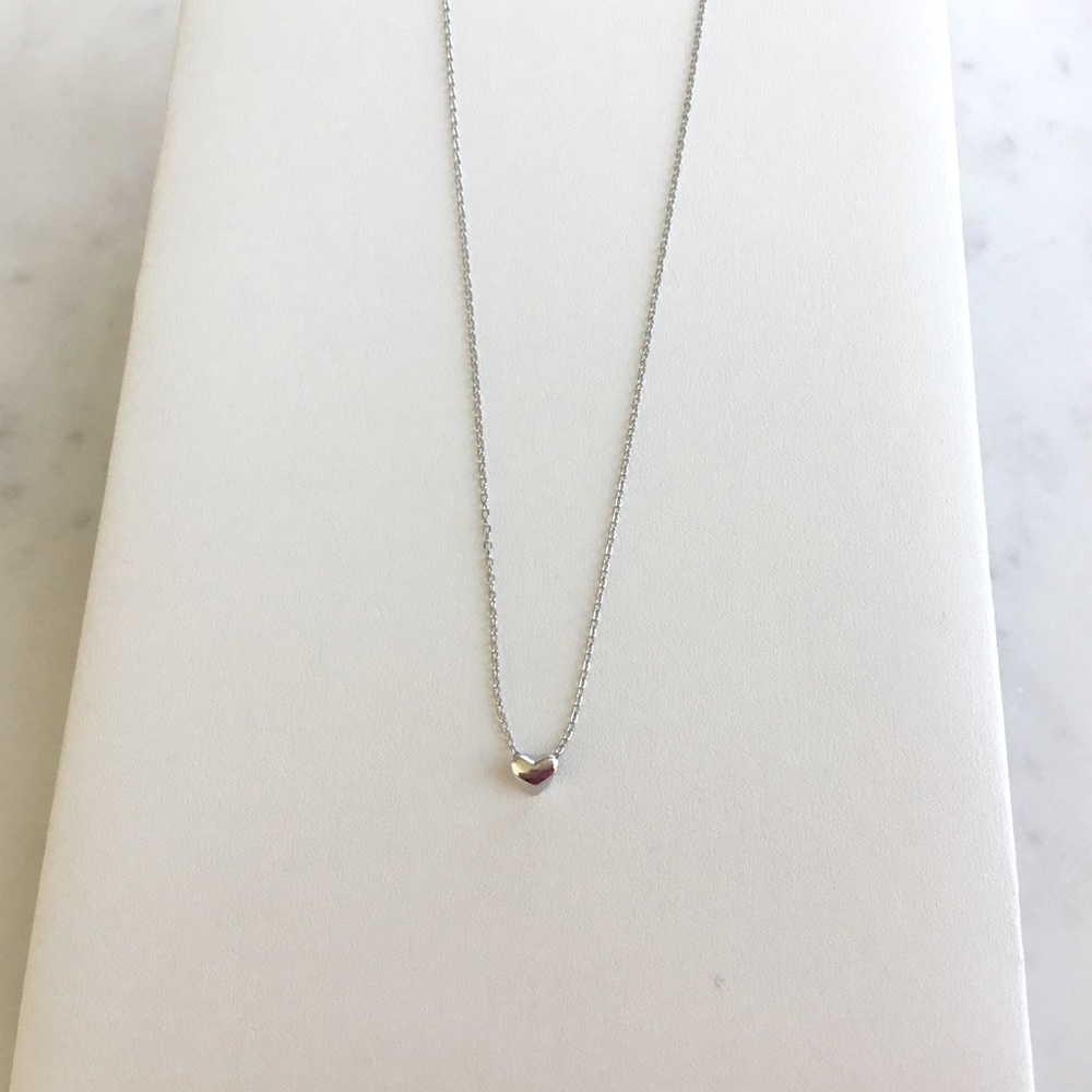 Sale $20 Firm! Sterling Silver Heart Necklace - Picture 4 of 16
